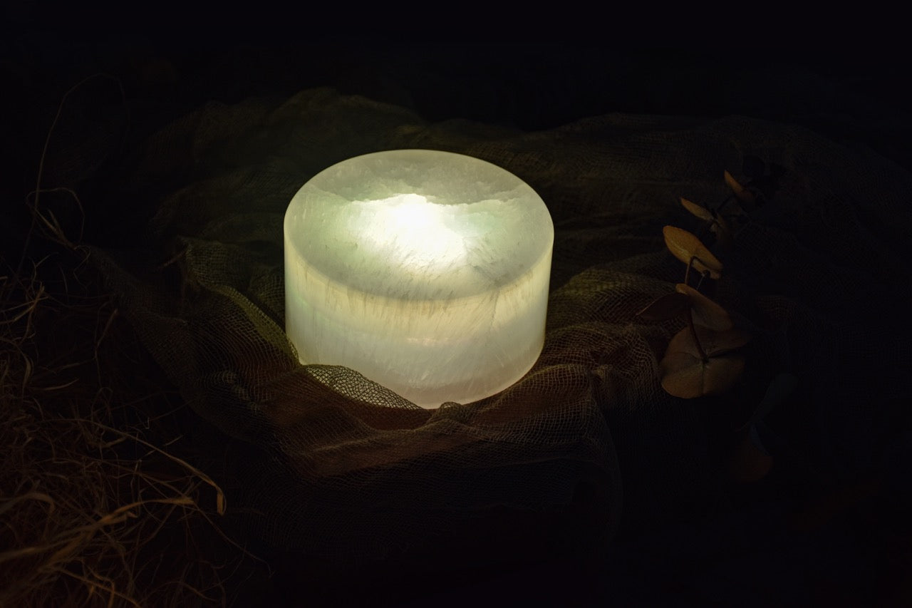 White Jade Night Light Lamp