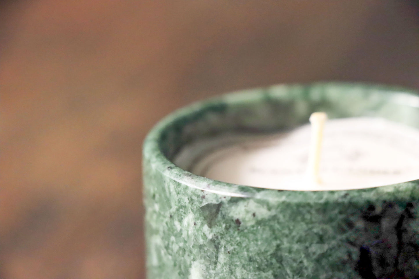 Dark Green Scented Candle