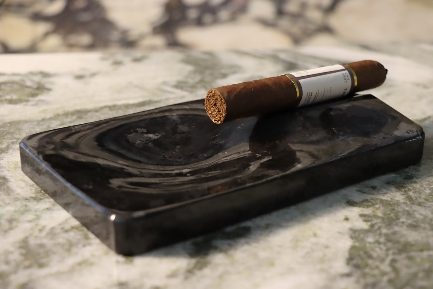 Sunset Boulevard Cigar Ashtray - Marron Cohiba