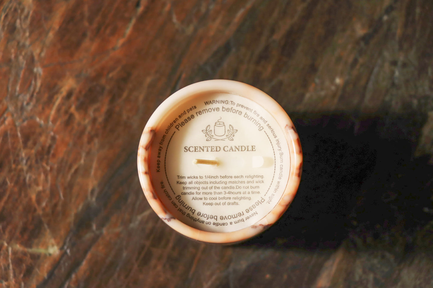 Red Dragon Jade Scented Candle