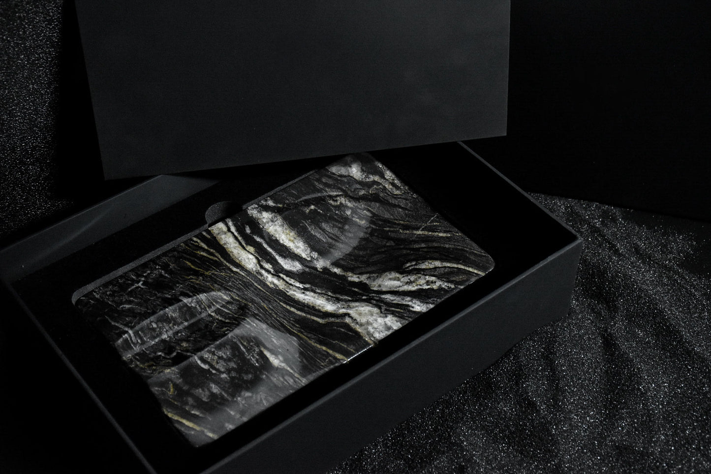 Sunset Boulevard Cigar Ashtray - Titanium Granite