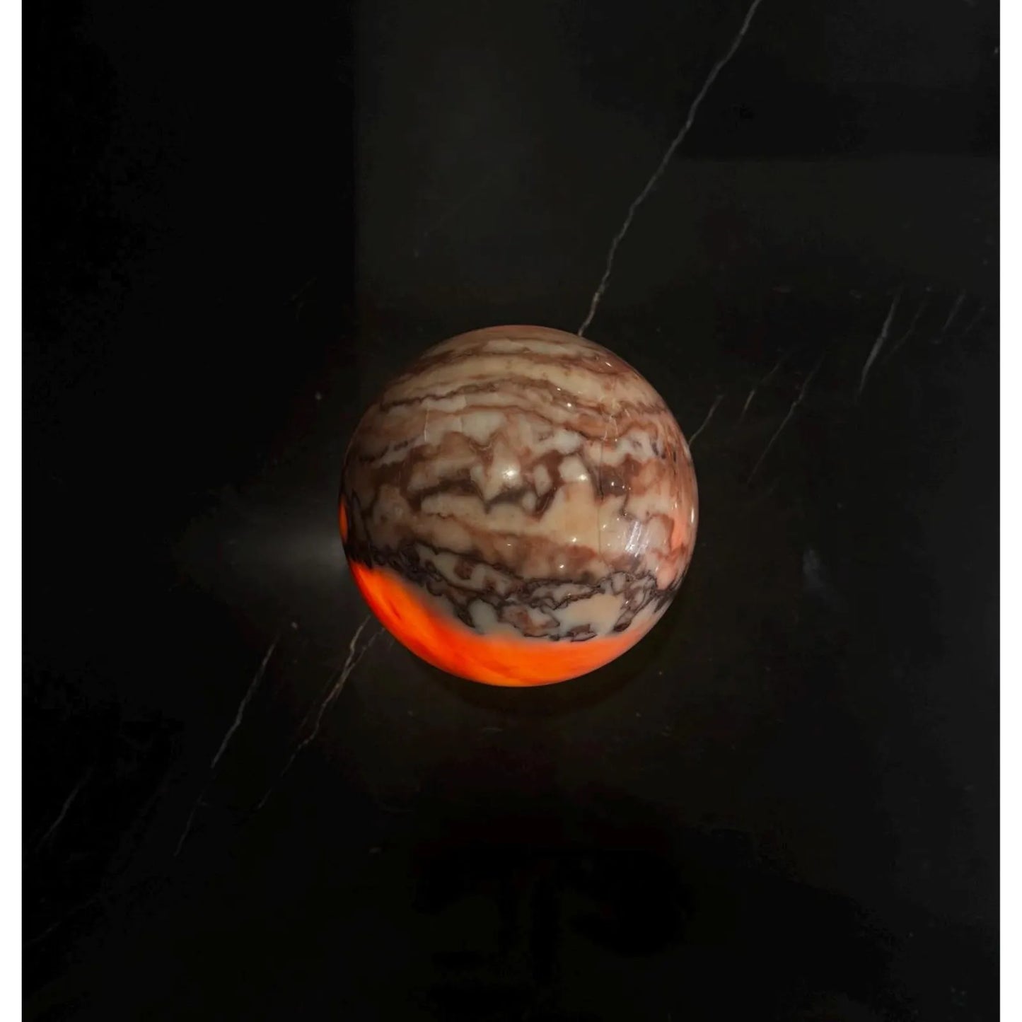 red dragon onyx mushroom night light leo zodiac glowing top