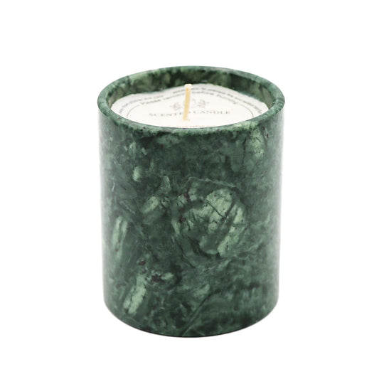 Dark Green Scented Candle