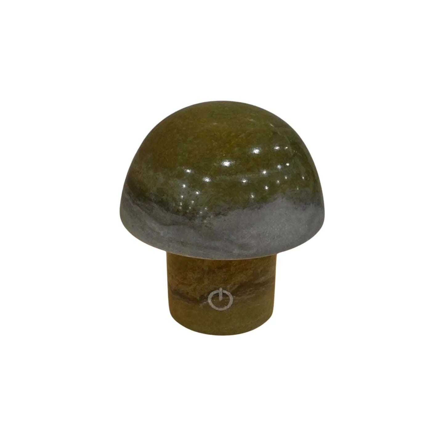 natural stone bedside light made from genuine green marble cover