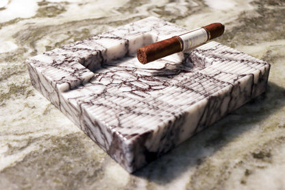Marble Cigar Ashtray - Lilac