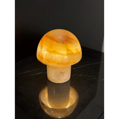 tiger jade mushroom night light taurus zodiac lamp_darkshadow