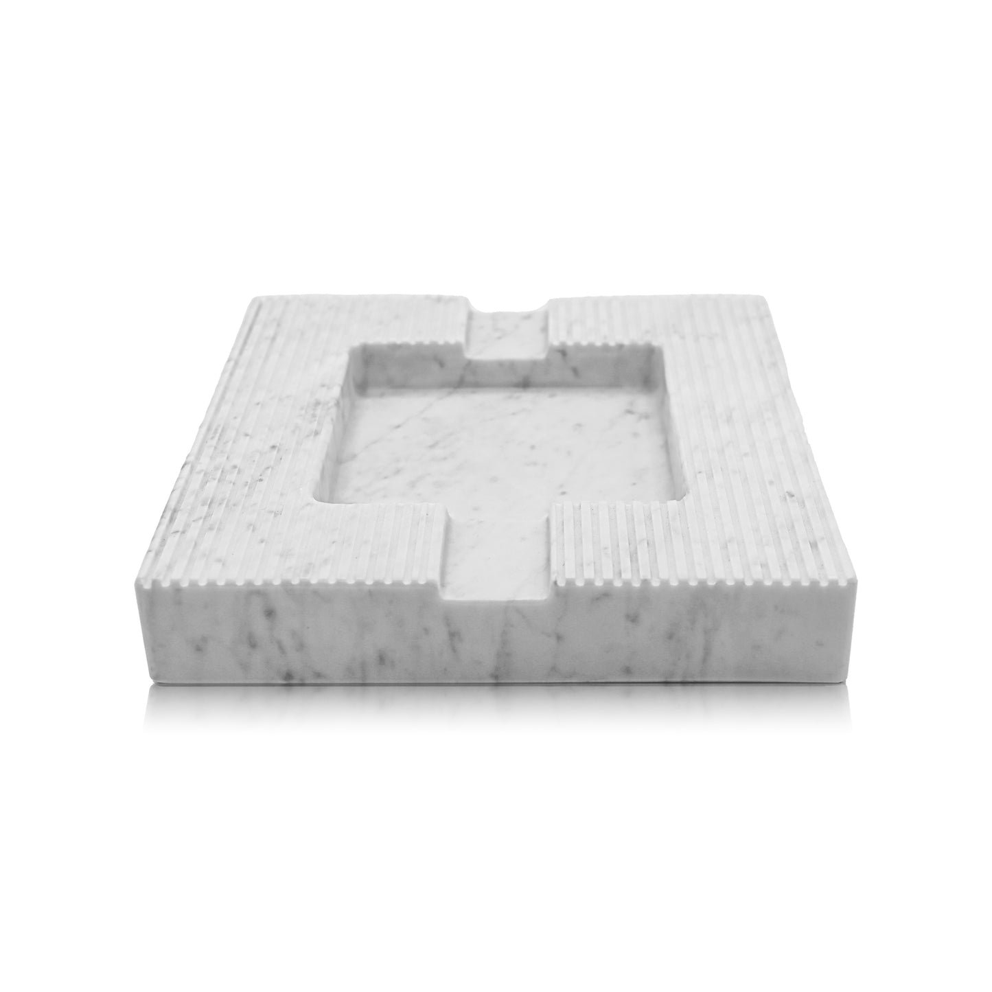 Marble Cigar Ashtray - Carrara